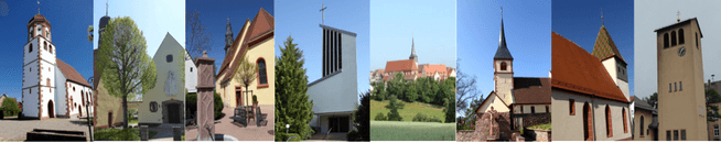 Kirchen der Kirchengemeinde Biet